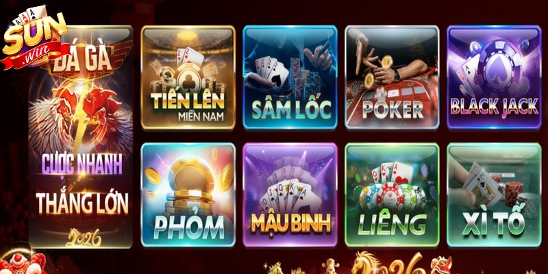 Game bài Sunwin lôi cuốn hàng triệu game thủ yêu thích đỏ đen