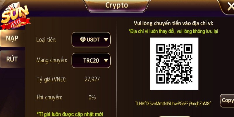 Hướng dẫn cách thức để bạn nạp tiền Sunwin nhanh chóng