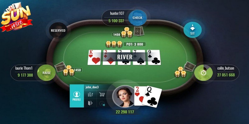 Poker Sunwin là game hay đang lan tỏa mạnh mẽ trong giới cá cược